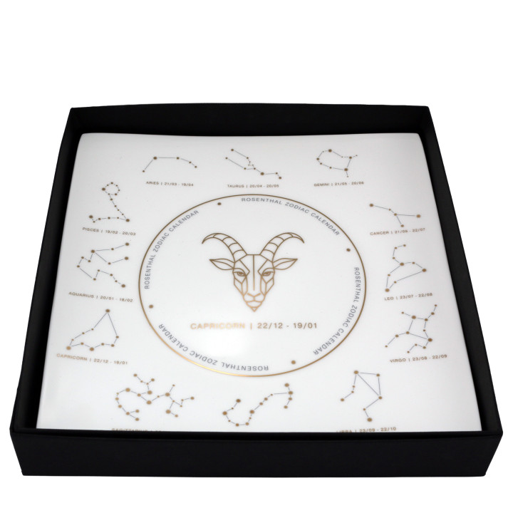 Porcelanowy talerz Znak Zodiaku Koziorożec Rosenthal