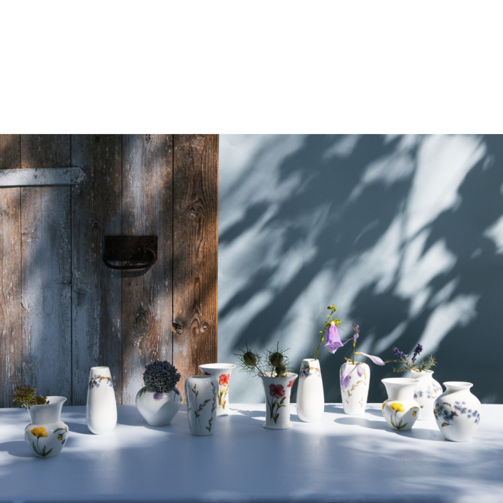 Porcelanowy wazon Flower "Jaskier" mini 8,5 cm Hutschenreuther