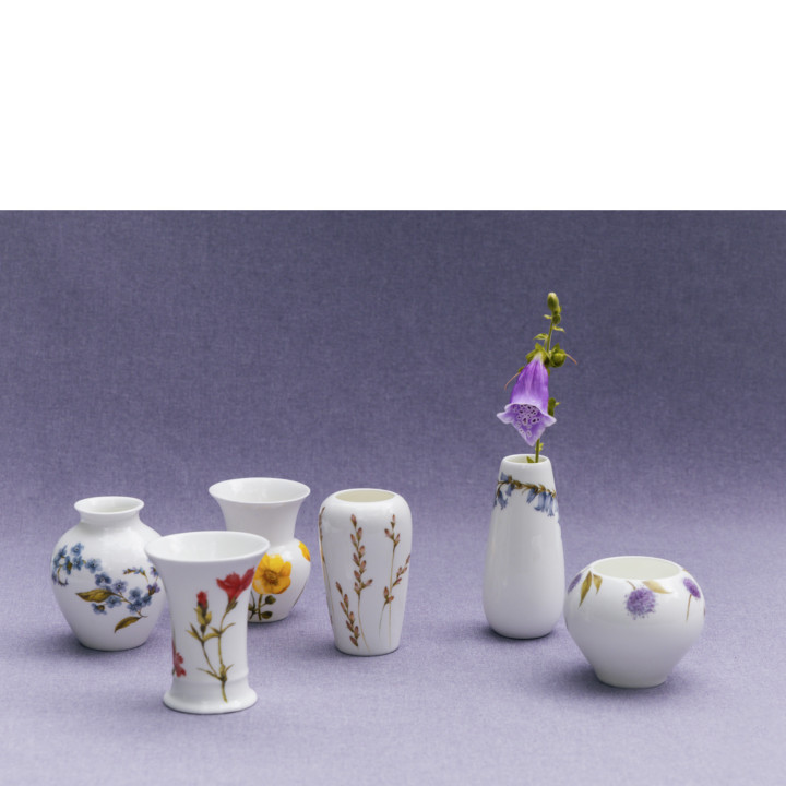 Porcelanowy wazon Flower "Goździk" mini 9 cm Hutschenreuther