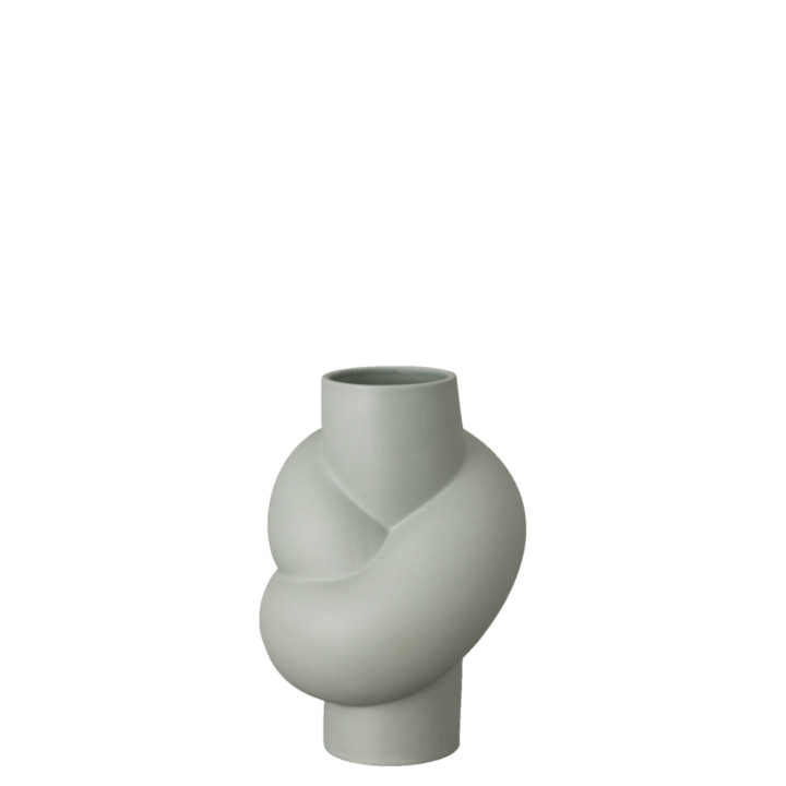 Porcelanowy wazon Node Lava midi 14 cm Rosenthal