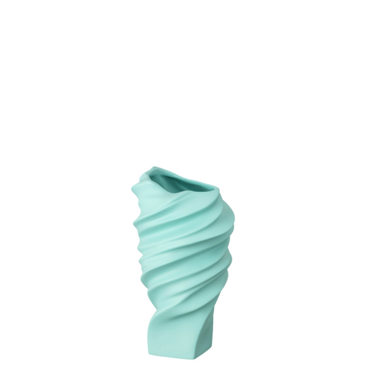 Porcelanowy wazon Squall Mint midi 15 cm Rosenthal