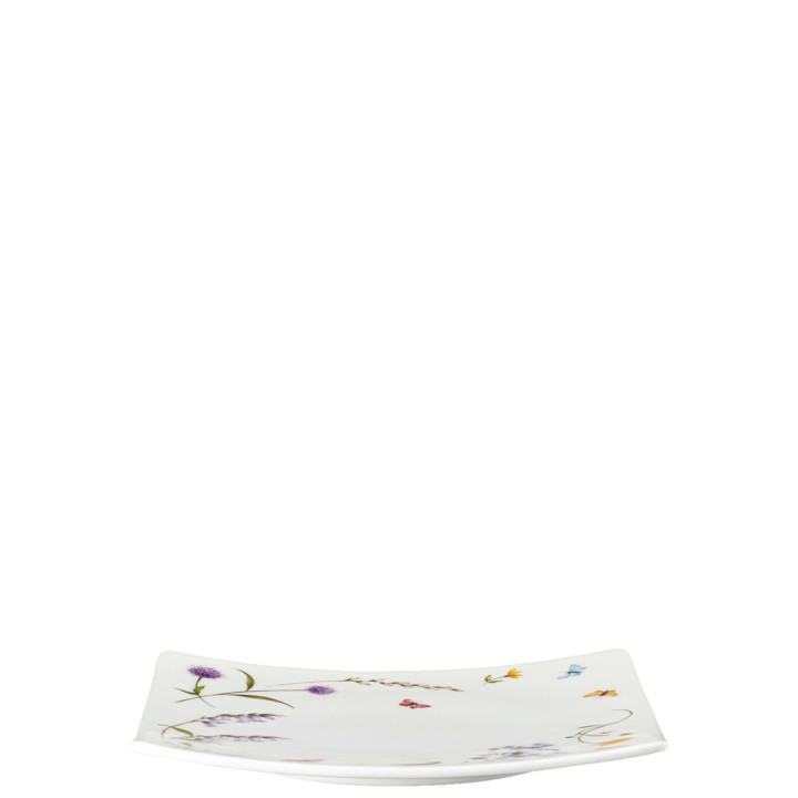 Porcelanowy talerz kwadratowy 23 cm Nora Spring Vibes Hutschenreuther