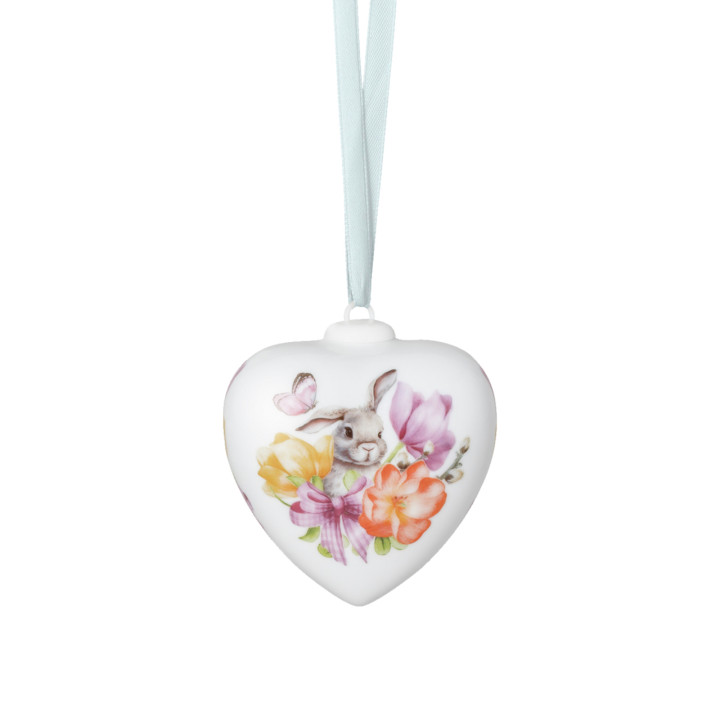 Porcelanowa zawieszka "Serce" Wielkanoc Hutschenreuther