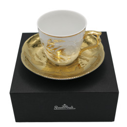 Porcelanowa filiżanka do kawy Sanssouci Midas w opakowaniu upominkowym Rosenthal