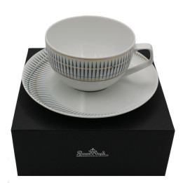 Porcelanowa filiżanka kombi TAC Gropius Glitch w opakowaniu upominkowym Rosenthal