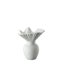Porcelanowy wazon Falda Sea Salt mini 10 cm Rosenthal