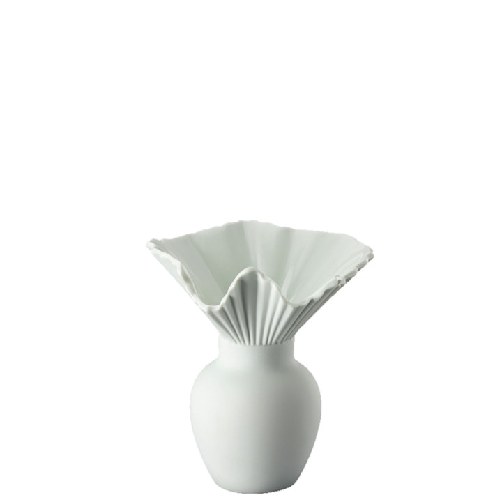 Porcelanowy wazon Falda Sea Salt mini 10 cm Rosenthal