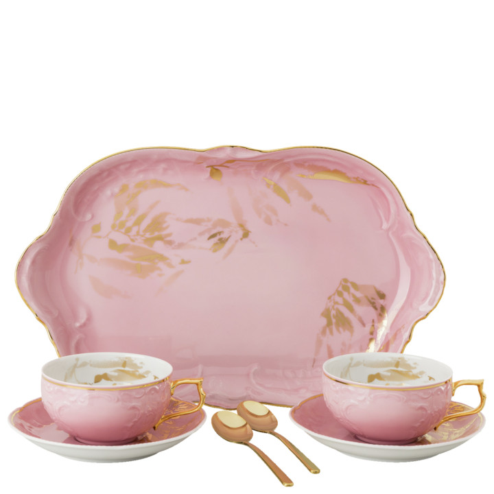 Zestaw do herbaty Sanssouci Jubilee Midas Rose Rosenthal