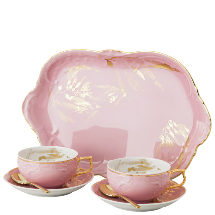 Zestaw do herbaty Sanssouci Jubilee Midas Rose Rosenthal