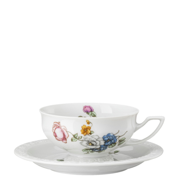 Porcelanowa filiżanka do herbaty Maria Flowers Rosenthal