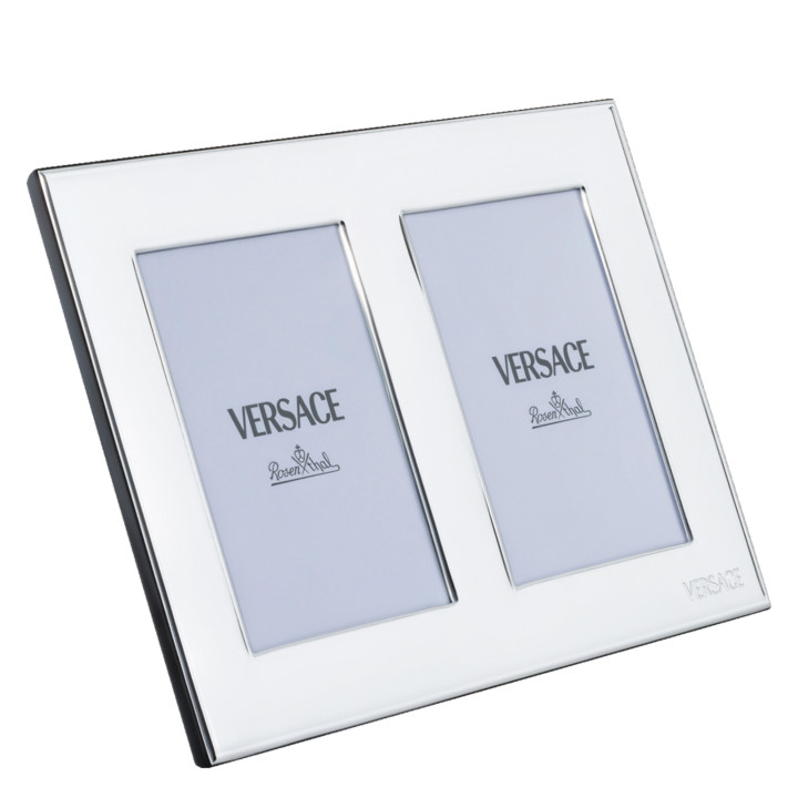 Ramka na zdjęcie podwójna Versace Frames Silver
