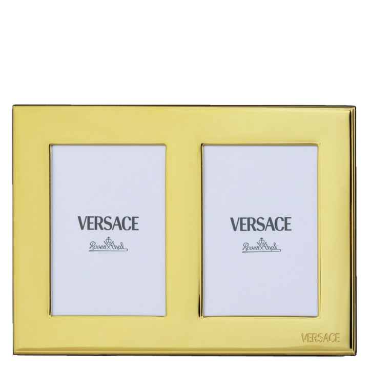 Ramka na zdjęcie podwójna Versace Frames Gold