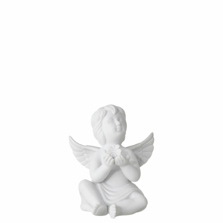 Porcelanowy anioł mały z koniczynką Rosenthal