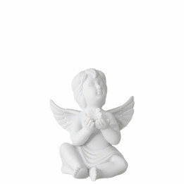 Porcelanowy anioł średni z koniczynką Rosenthal