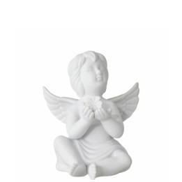 Porcelanowy anioł duży z koniczynką Rosenthal