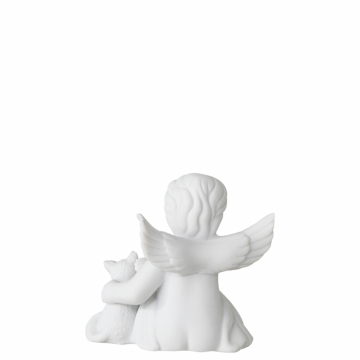 Porcelanowy anioł mały z lisem Rosenthal