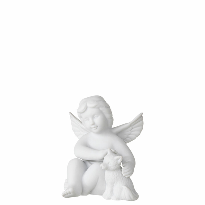 Porcelanowy anioł mały z lisem Rosenthal