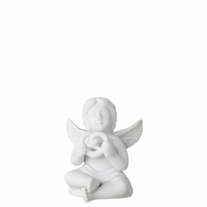 Porcelanowy anioł mały z preclem Rosenthal