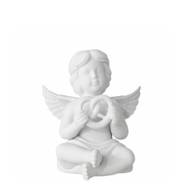 Porcelanowy anioł duży z preclem Rosenthal