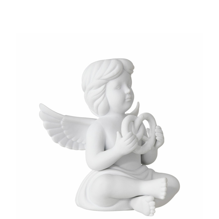 Porcelanowy anioł duży z preclem Rosenthal