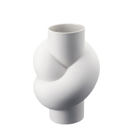 Porcelanowy wazon Node White 25 cm Rosenthal