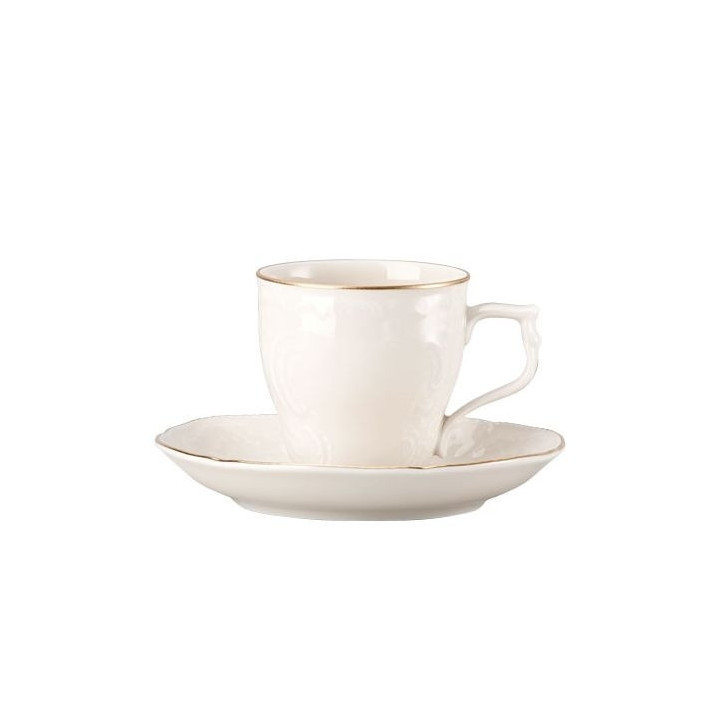 Porcelanowy serwis do kawy dla 6 osób Sanssouci Gold Rosenthal