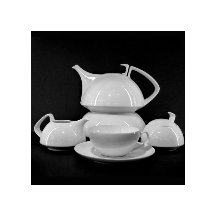 Porcelanowy serwis do herbaty dla 6 osób TAC Gropius Rosenthal