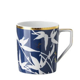 Porcelanowy kubek niebieski Turandot Rosenthal