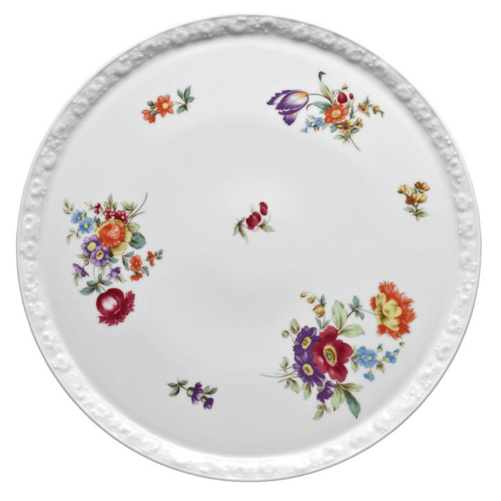 Porcelanowa tortownica 31 cm Maria Bukiet Letni Rosenthal