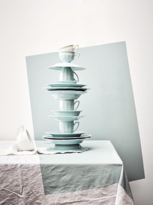 Porcelanowy talerz 21 cm Maria en Vogue Mint Rosenthal