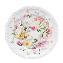 Porcelanowy talerz 17 cm Maria Róża Rosenthal
