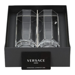 Zestaw 2 szklanek Longdrink Versace Crystal Medusa Lumiere