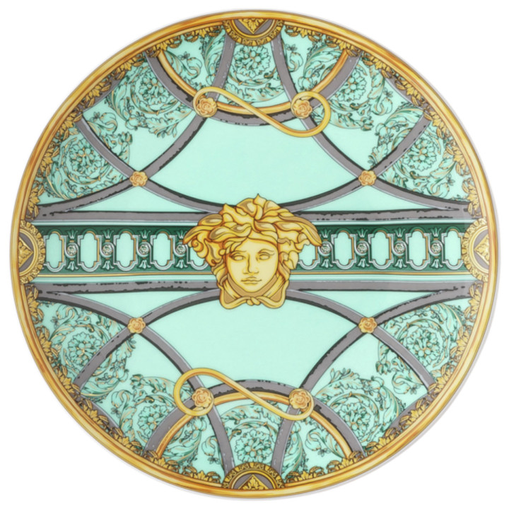 Talerz 17 cm Versace Scala Palazzo Verde