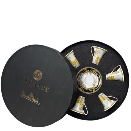 Zestaw filiżanek do espresso Versace Prestige Gala