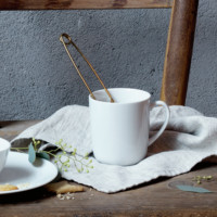 Białe porcelanowe Kubki - Rosenthal
