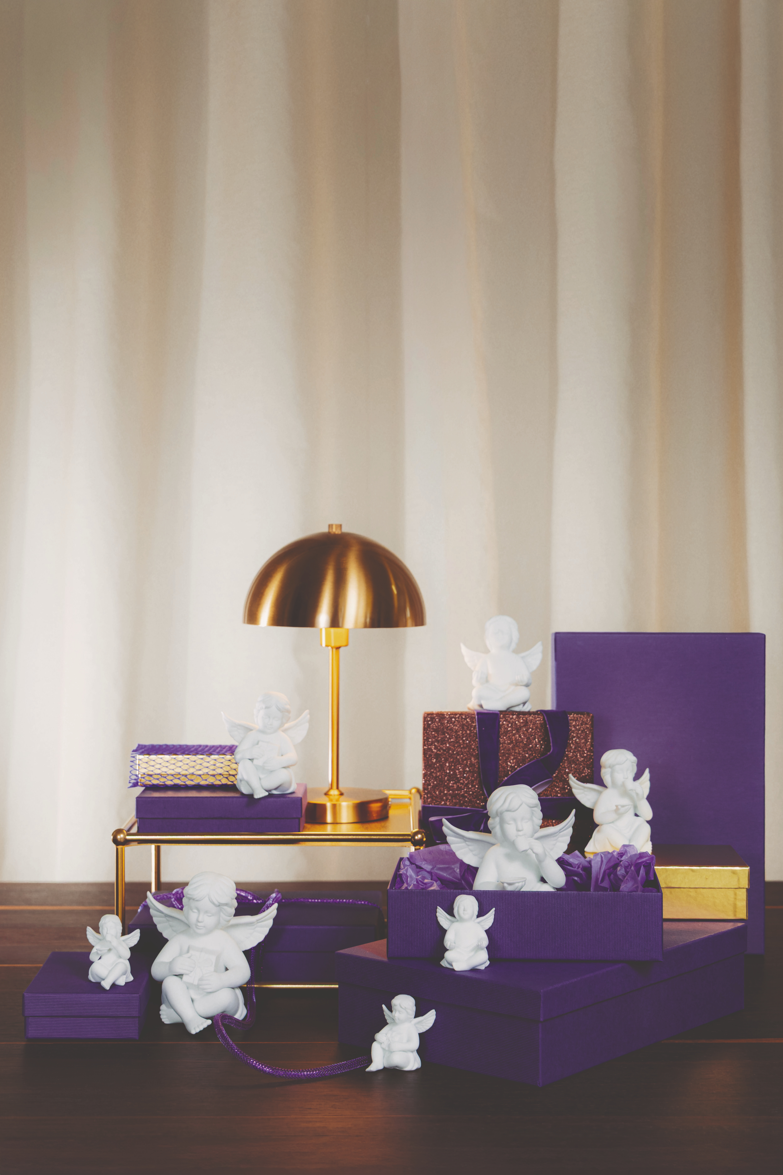 Anioły porcelanowe